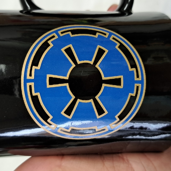 Vintage 1997 Star Wars ceramic mug “ Imperial Insignia  Crest “ - Picture 5 of 8